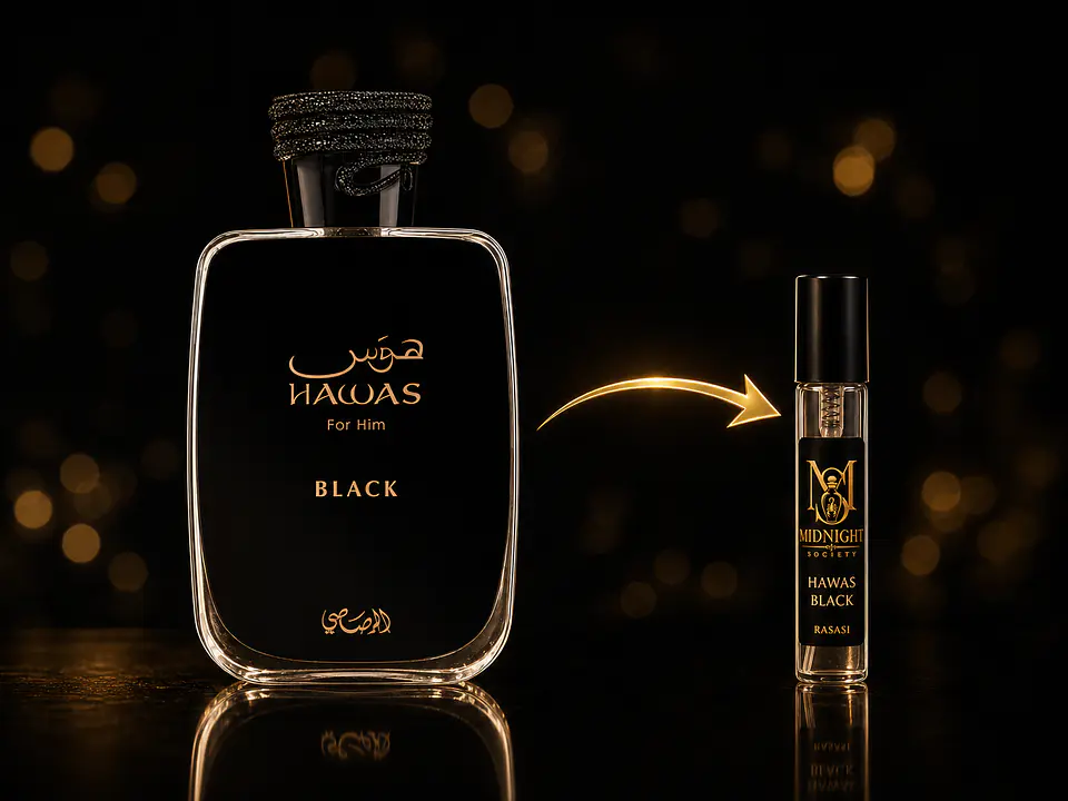 HAWAS BLACK — Rasasi 1