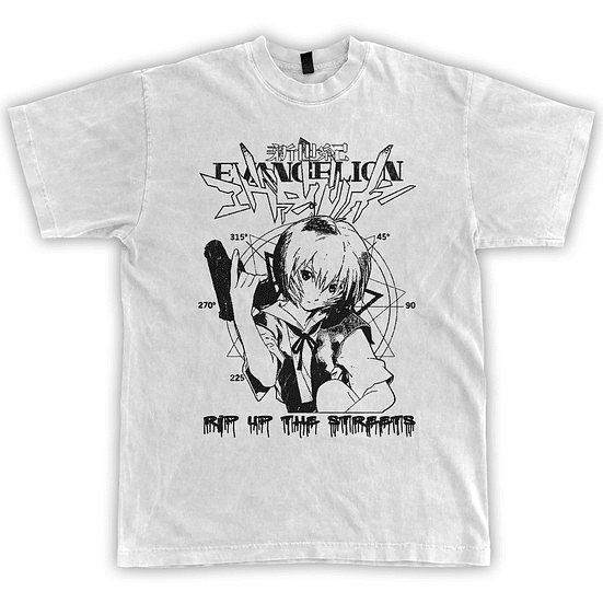 Neon Genesis Evangelion - Rei Ayanami - Polera Manga Corta 1