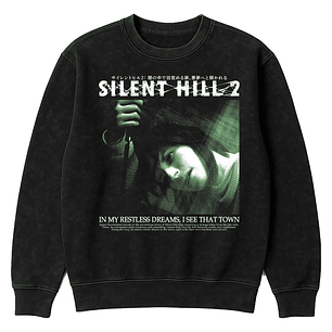 Silent Hill 2 - Restless Dreams - Poleron Polo Acid Wash