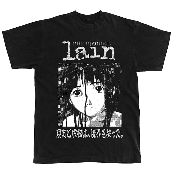 Serial Experiments Lain - Polera Manga Corta 1