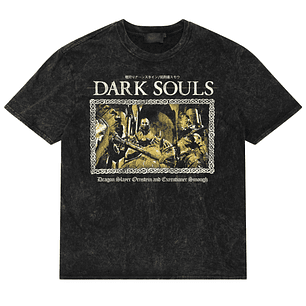 Dark Souls - Ornstein and Smough - Polera Manga Corta