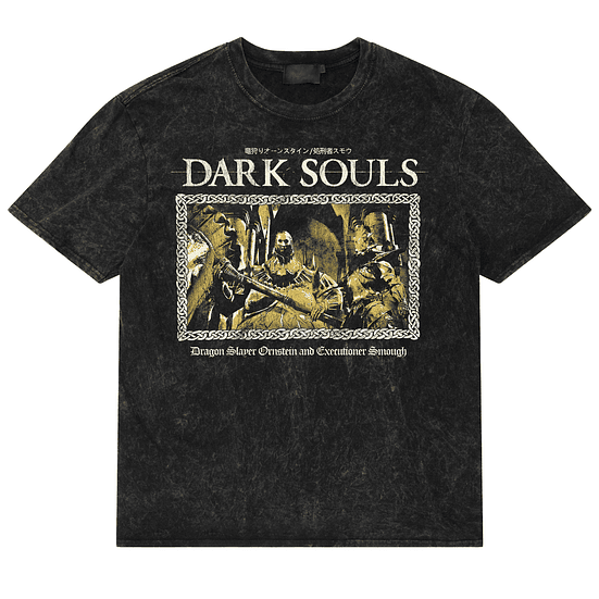 Dark Souls - Ornstein and Smough - Polera Manga Corta 1