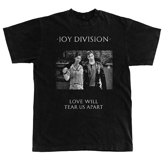 Joy Division - Love Will Tear Us Apart - Polera Manga Corta 1