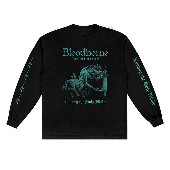 Bloodborne Ludwig The Holy Blade - Polera Manga Larga 1