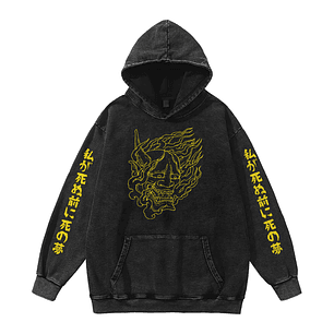 Dreams Of Death - Hoodie Acid Wash