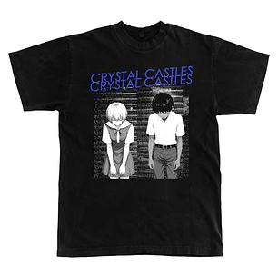 Crystal Castles x Evangelion - Polera Manga Corta