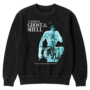 Ghost In The Shell  - Polo Acid Wash