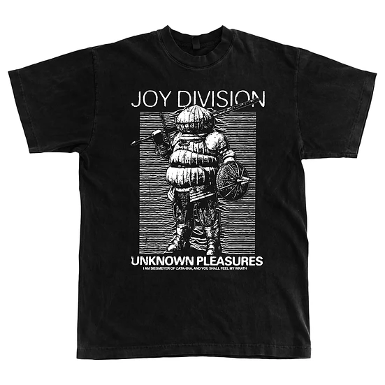 Joy Division - Unknown Pleasures - Manga Corta 1