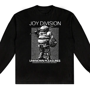 Joy Division - Unknown Pleasures - Manga Larga