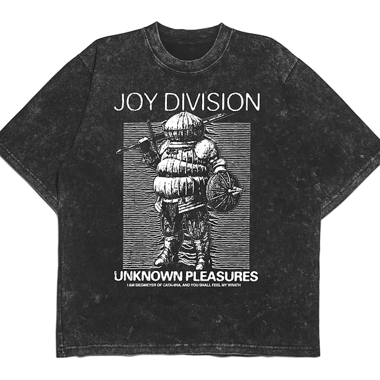 Joy Division - Unknown Pleasures - Boxy Fit 1