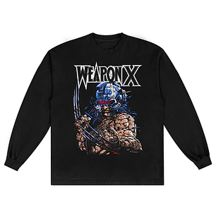 Weapon X - Polera Manga Larga
