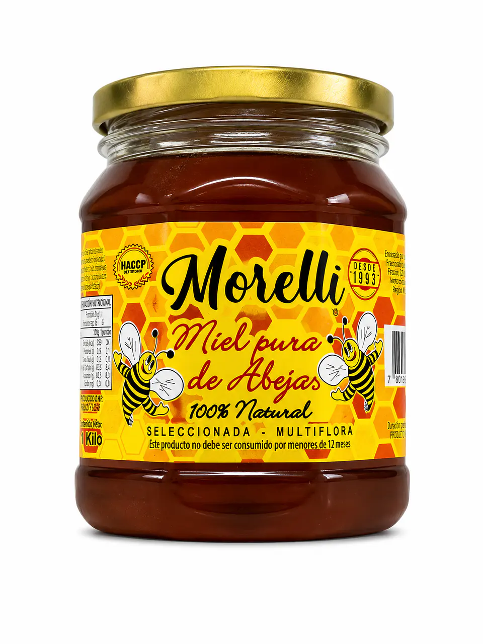 Miel De Abeja Multiflora 100% Pura de kilo 1