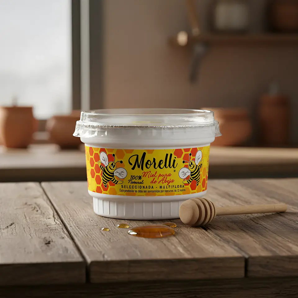 Miel De Abeja Multiflora 100% Pura 200g 3