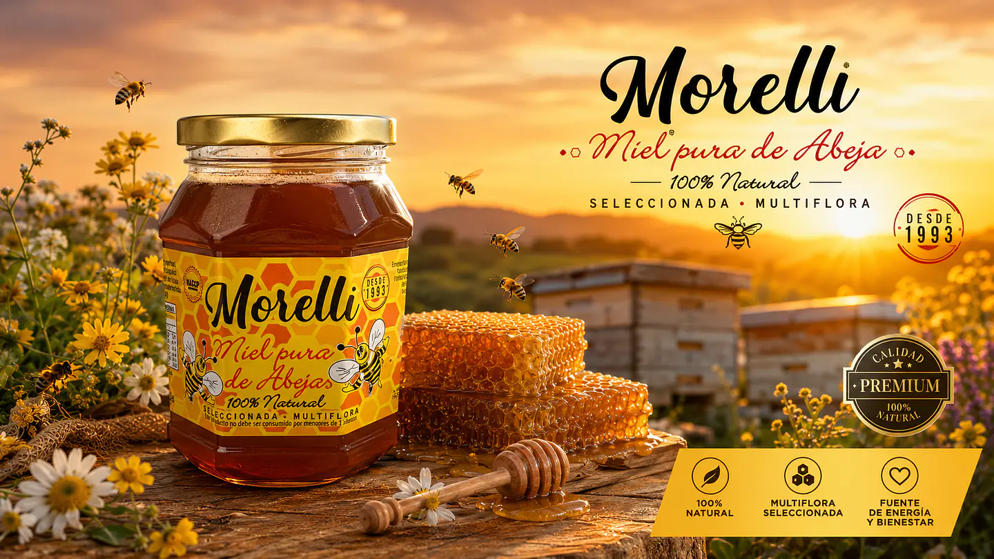 Miel Morelli más de 30 años endulzando hogares en Chile