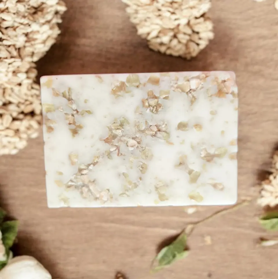 Jabón de avena y manteca de karité 1