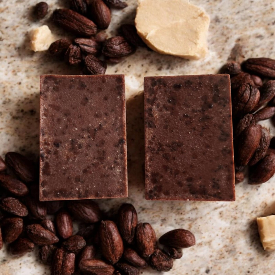 Jabón de manteca de cacao y manteca karité 1
