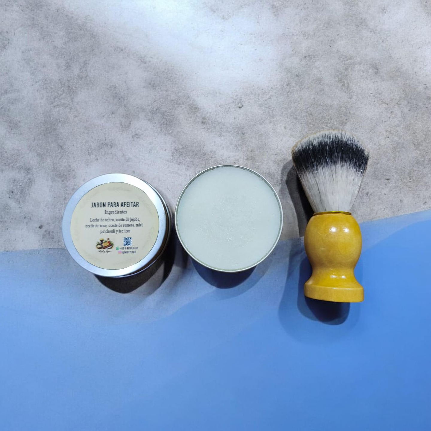 Jabón de afeitar artesanal 2