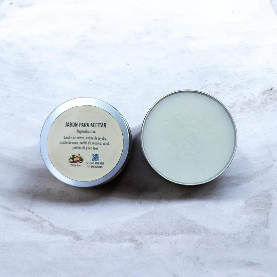 Jabón de afeitar artesanal 1