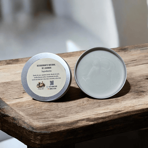 Desodorante natural de lavanda