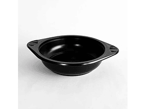 Pack Pocillos negros 500 ml  aptos para microondas 180 unid  