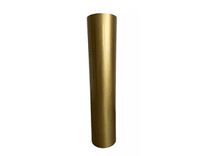 Vinilo 61 cm x 3 metro adhesivo permanente dorado opaco