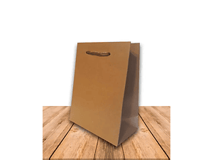 set 48 bolsas Papel Kraft 14.5 x 11.5 x 6 cms  