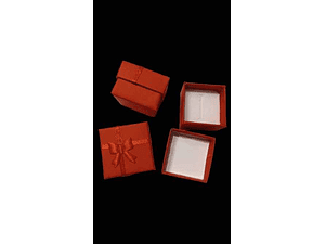 Cajas de 4x4x4 cm para joyería y bisutería  12 unid