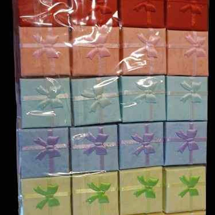 Cajas de 4x4x4 cm para joyería y bisuteria  24 unid 2