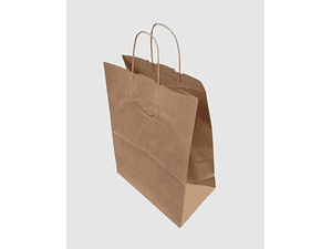 Bolsas de Papel Kraft Café 39x30x17 50 unidades