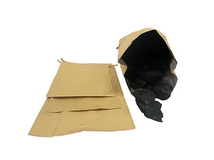 Bolsa saco 60x40 2.5 kg  forradas 100 unidades Para carbon o tierra