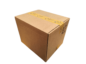 Set 7 cajas de 39x32x32 cartón doble reutilizada 1 cinta de embalaje de regalo