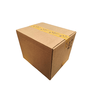 Set 7 cajas de 39x32x32 cartón doble reutilizada 1 cinta de embalaje de regalo