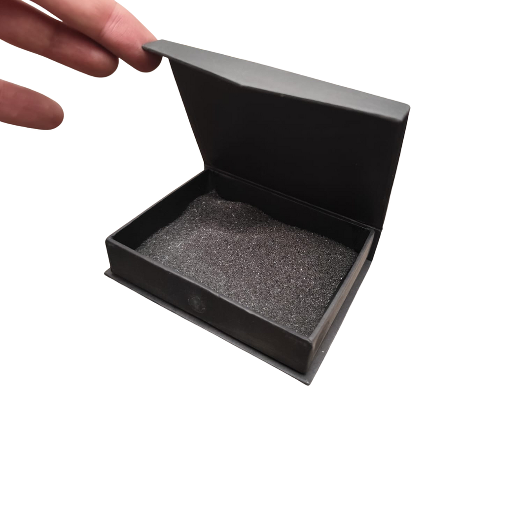 Set 12 cajas 11x8,5x2,5 negras 1