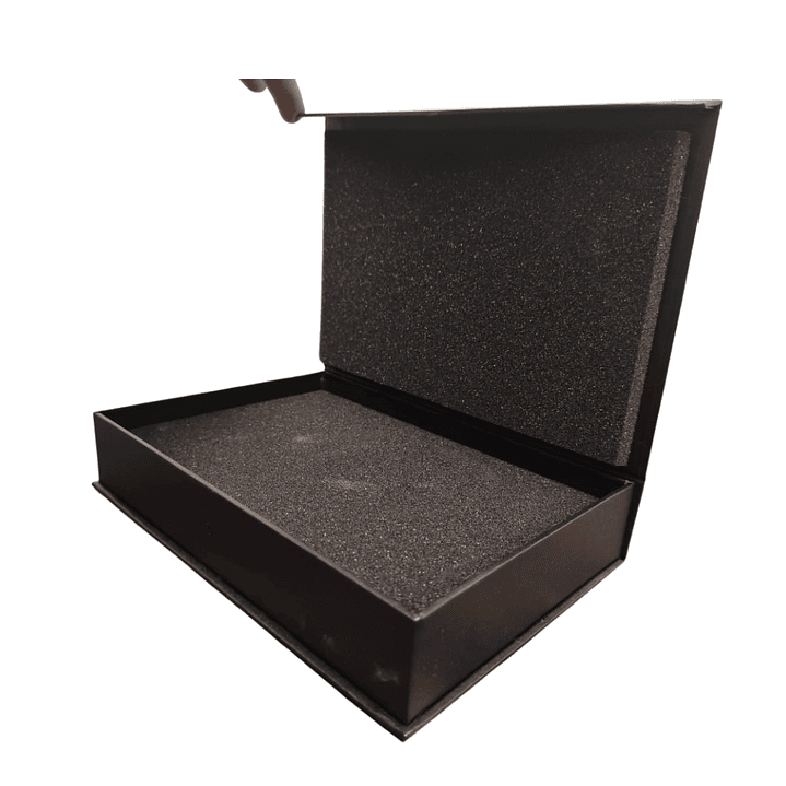 Set 4 cajas magnéticas 27x19x5,5 negras 2