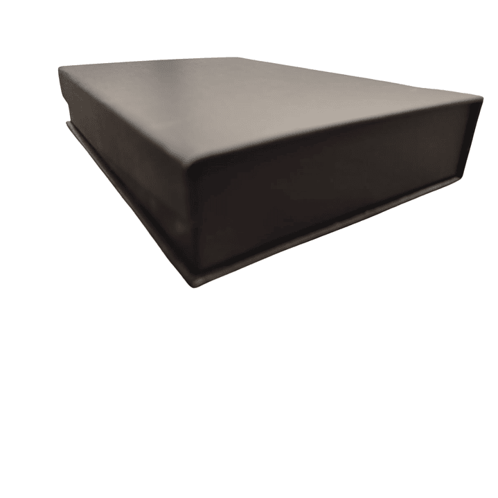 Set 4 cajas magnéticas 27x19x5,5 negras 1