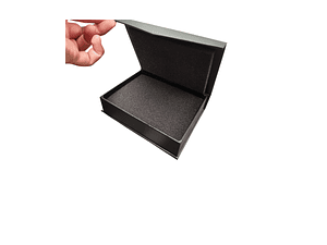 Pack 12 unidades 17,5x13x4,5 magnética negra