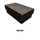 Set 12 cajas con tapa 30x17x10,5 negras - Miniatura 1