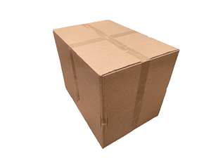 Pack 2 Cajas de cartón 53x37x38 cartón doble reutilizada