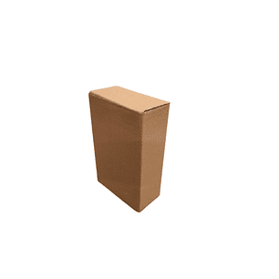 Set 24 cajas 15x8x23,5 carton microcorrugado café