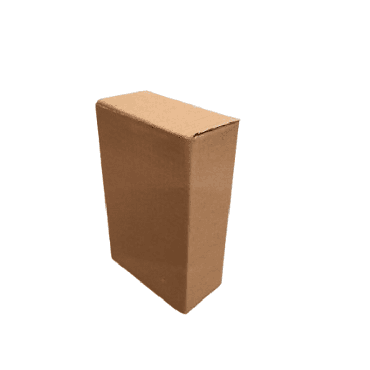 Set 24 cajas 15x8x23,5 carton microcorrugado café 1