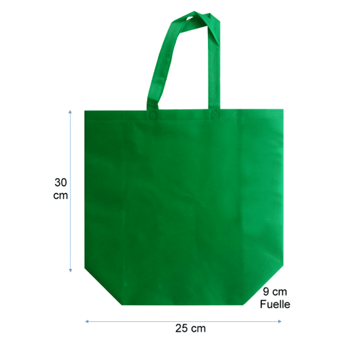 Bolsa Tnt ( Tela No Tejida) “25X30X9”  varios colores personalizable 2