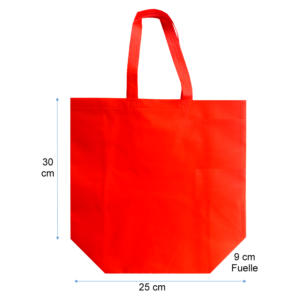 Bolsa Tnt ( Tela No Tejida) “25X30X9”  varios colores personalizable 3