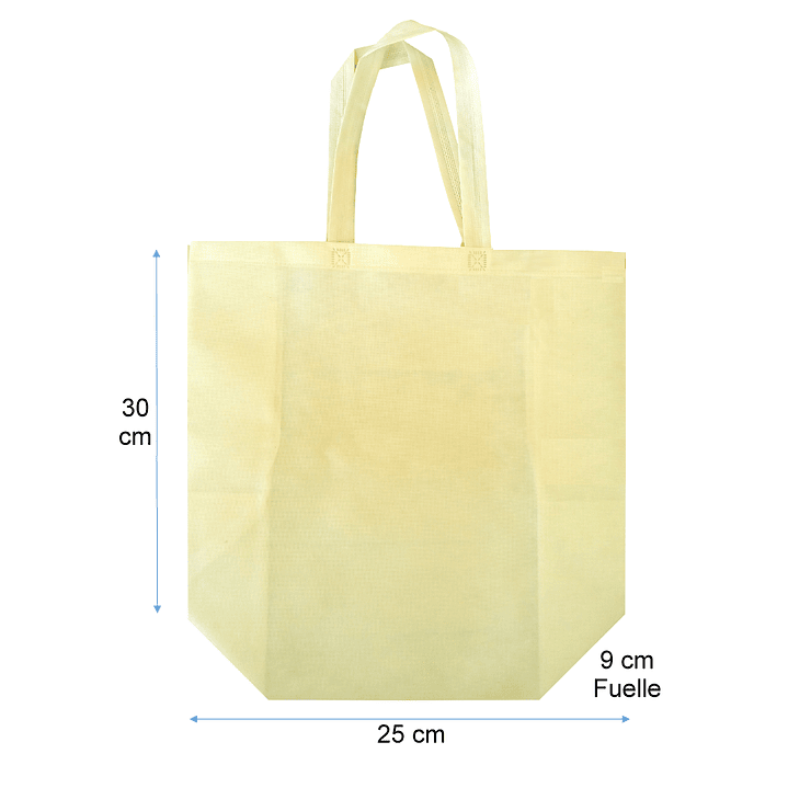 Bolsa Tnt ( Tela No Tejida) “25X30X9”  varios colores personalizable 4