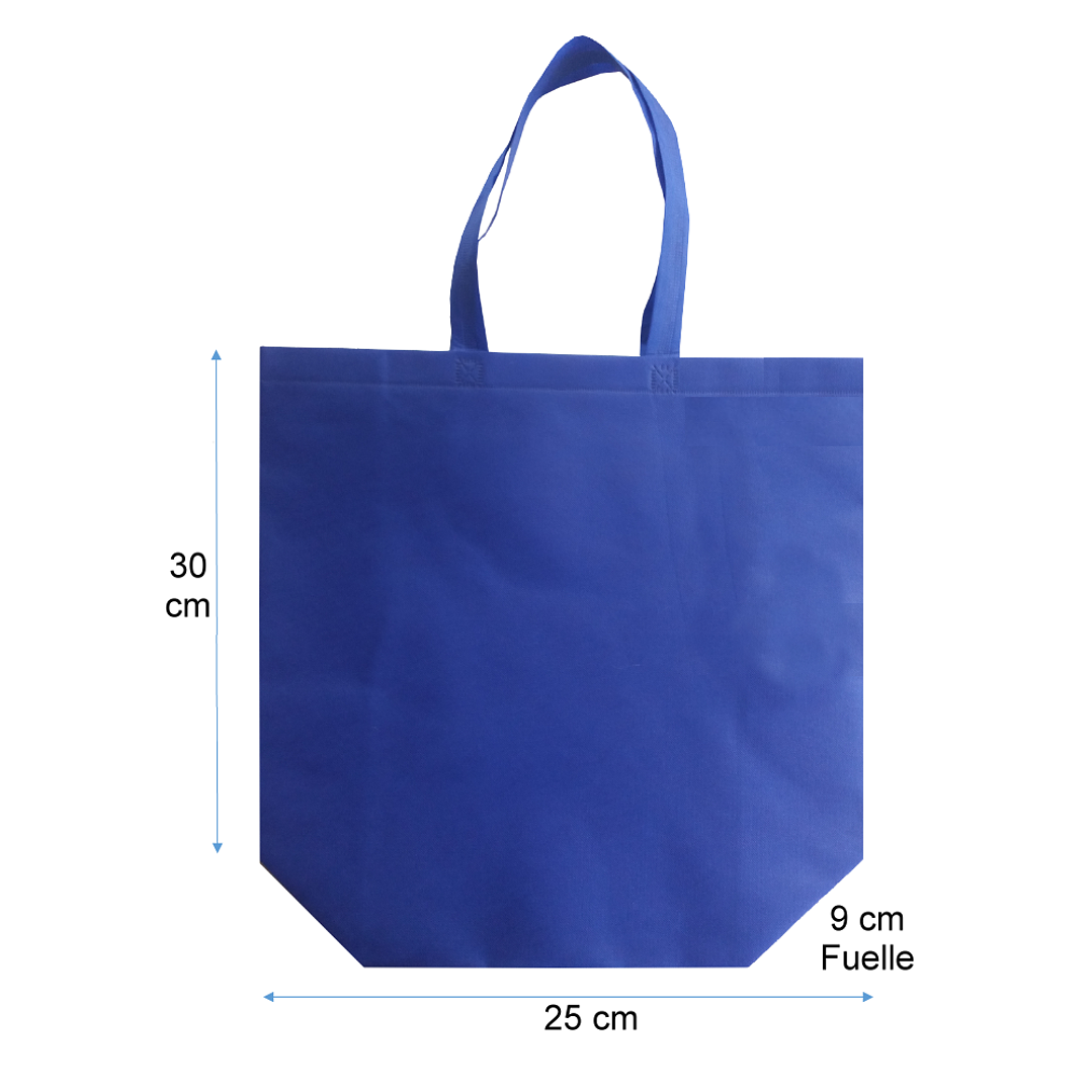 Bolsa Tnt ( Tela No Tejida) “25X30X9”  varios colores personalizable 5