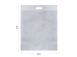 Pack 50 Bolsa Tnt (25X35 blanca o negra sólo para cotizar