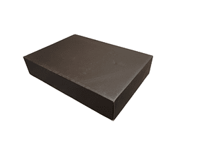 Set cajas 29,5x21x5,5 25 unidades negras