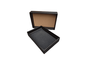 Set cajas 29,5x21x5,5 25 unidades negras