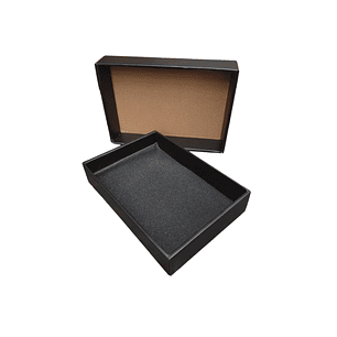 Set cajas 29,5x21x5,5 25 unidades negras