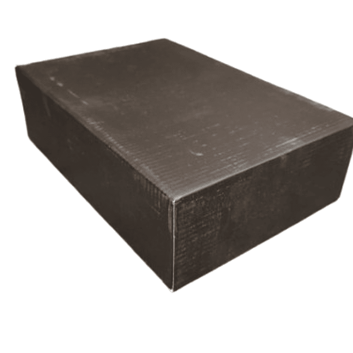 Set 8 cajas 27x18,5x8 negra con tapa  1