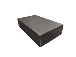 Set cajas 42x25,5x10 6 unidades negras